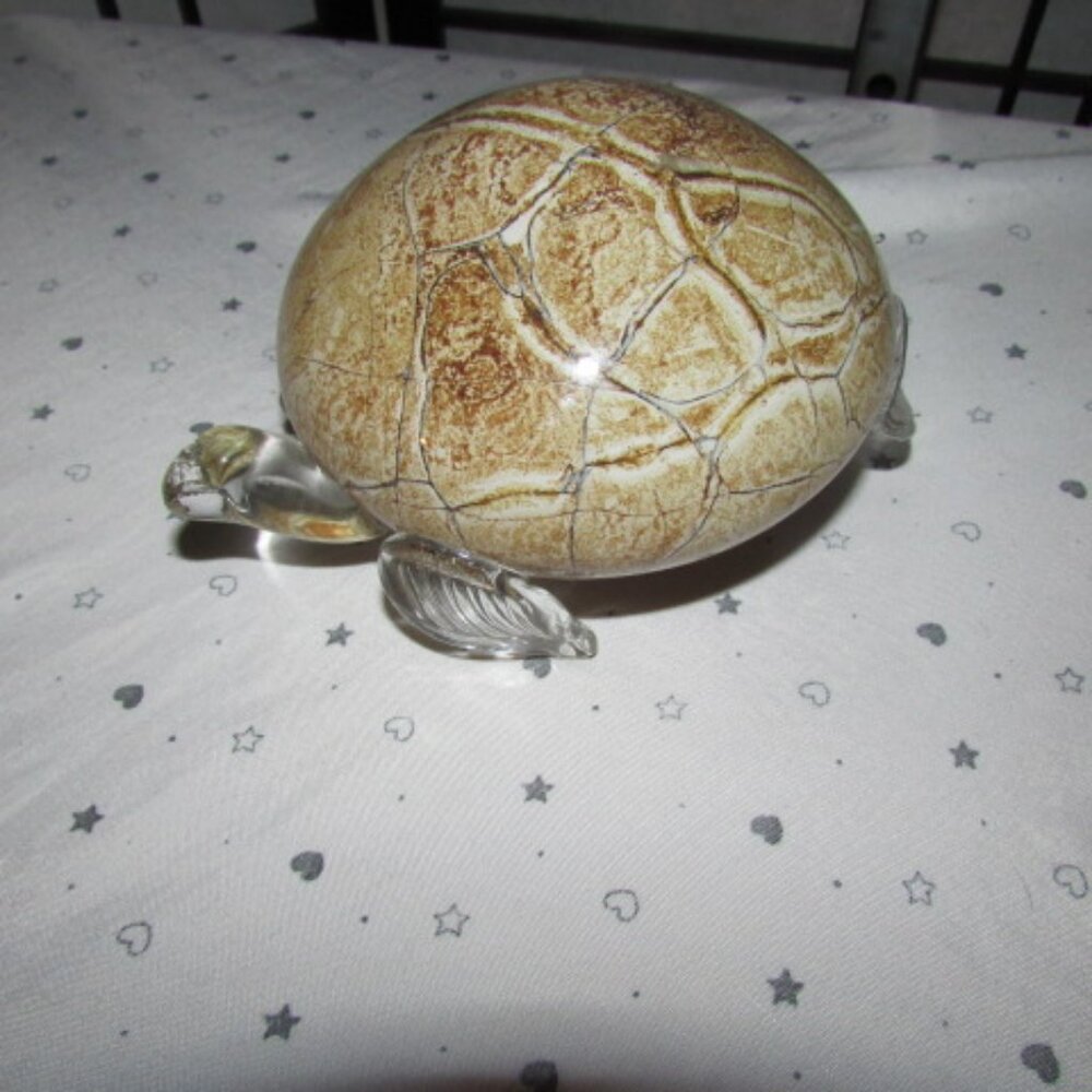 HANDBLOWN SEA TURTLE